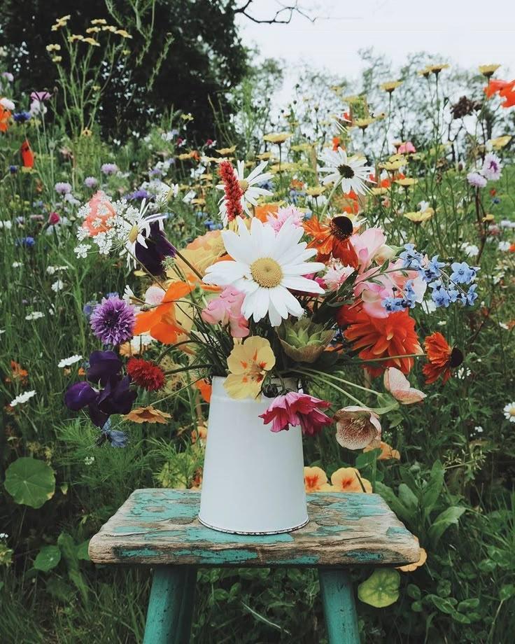 Professional floral arrangement in modern corporate setting